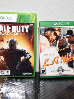 XBOX ONE XBOX360: Call of Duty: Black Ops III. L.A. Noire.